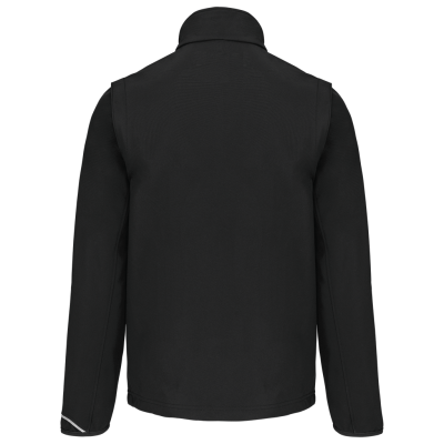 UNISEX detachable sleeves softshell jacket